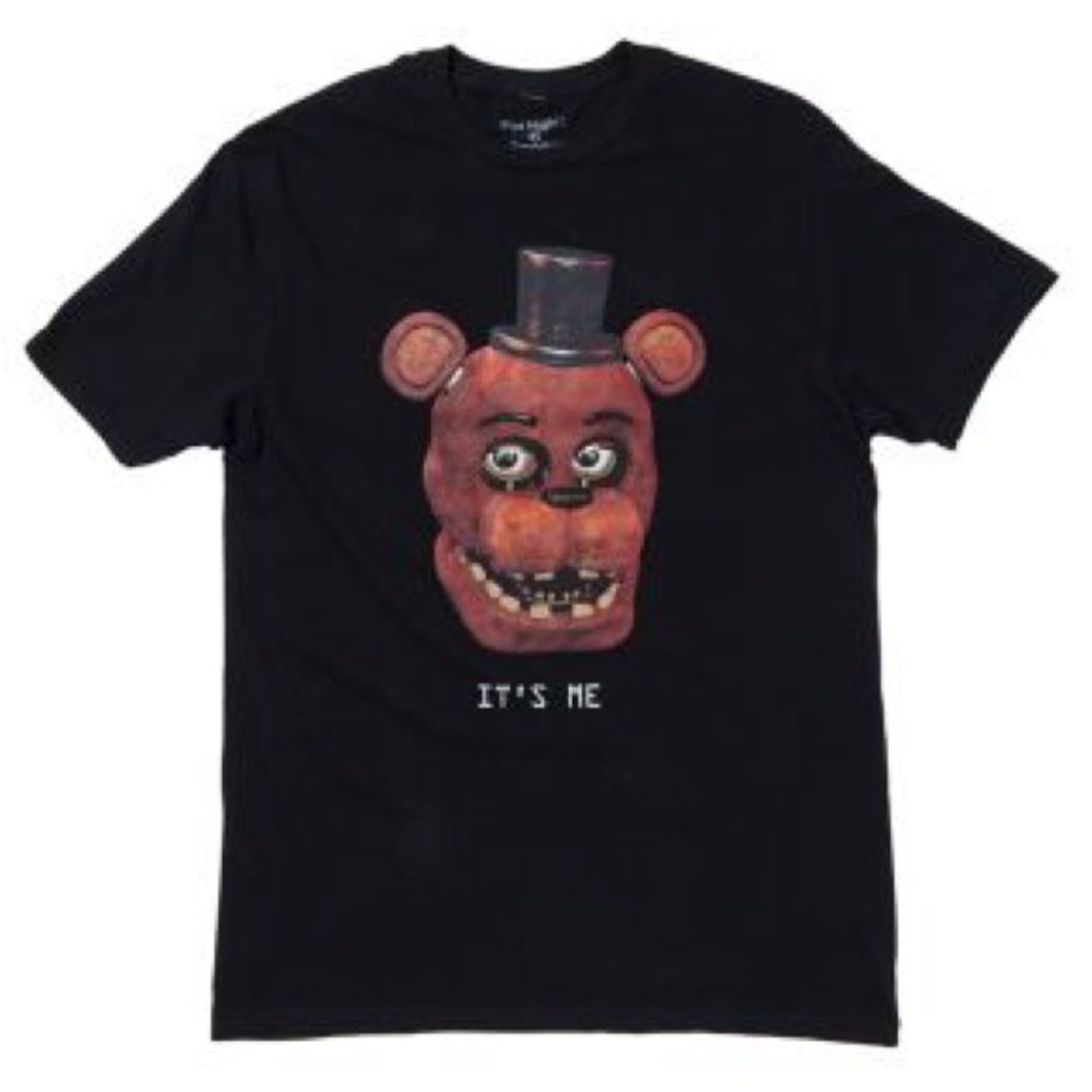 NWT Five Nights at Freddy’s “It’s Me” Graphic Tee Size Small Freddy Fazbear